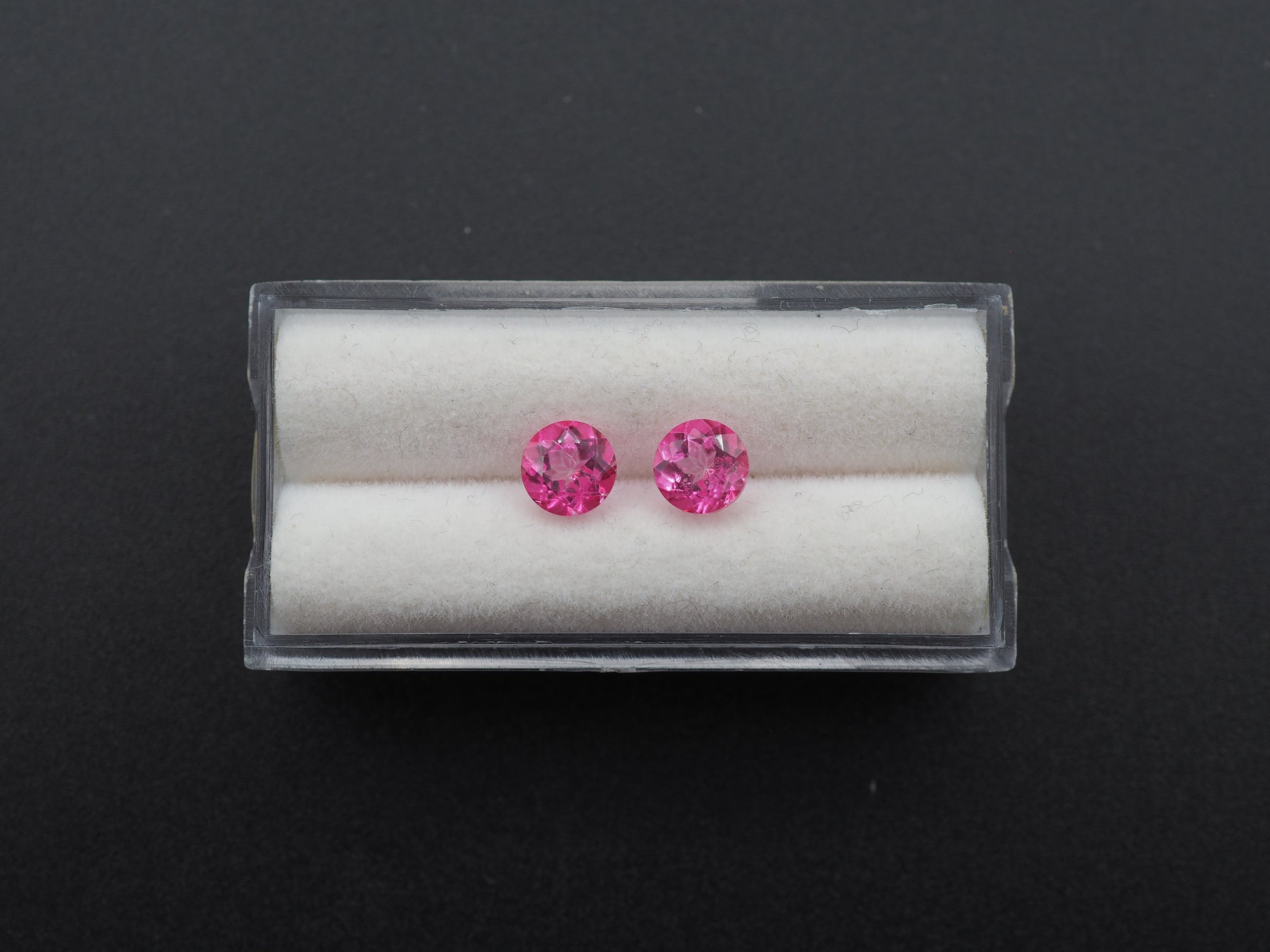 Pink Topaz, Faceted Gemstone 6.1 mm Approximately 2.10 Carat (GTG-PTO-20)