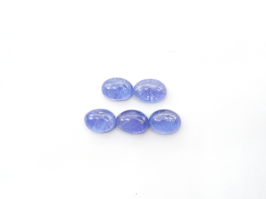 Tanzanite Cabs Oval 8x6 mm Approximately 7.10 Carat