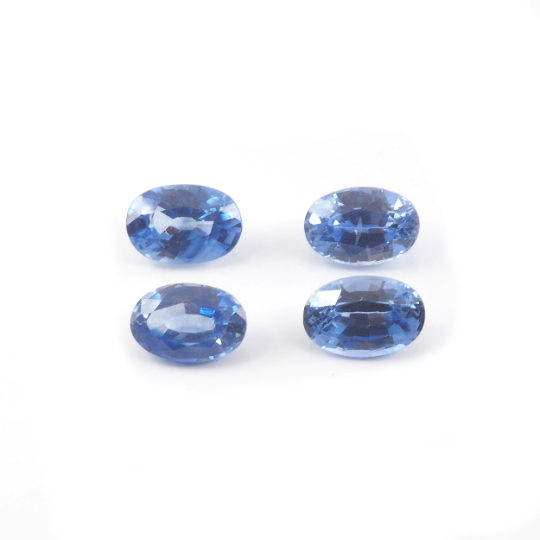 Ceylon Blue Sapphire Oval Shape 6 x 4 mm Approximately 2.28 Carat,