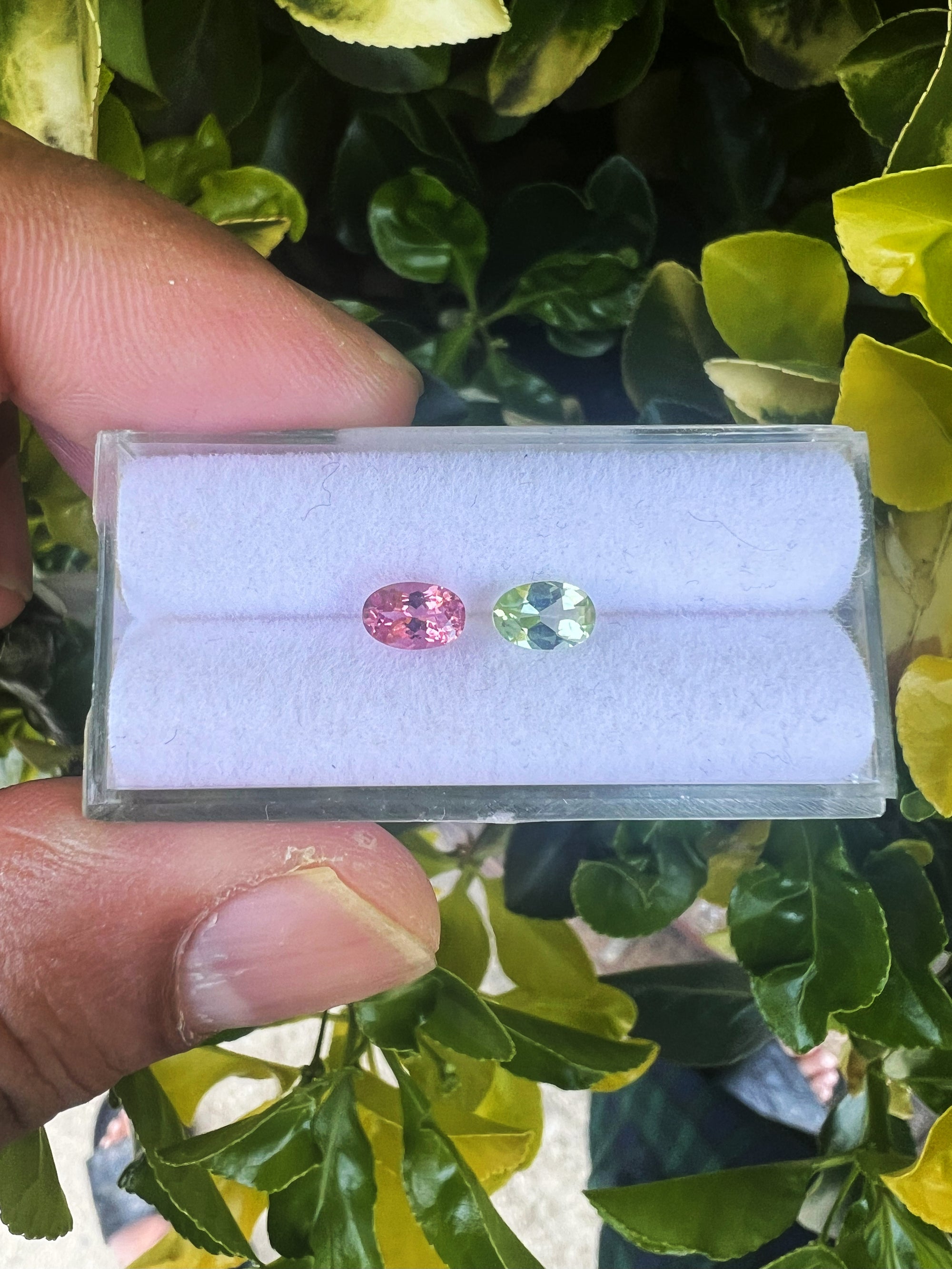 Natural Tourmaline 6.3 x 4.4 x 3mm , Approximately 1.08 Carat