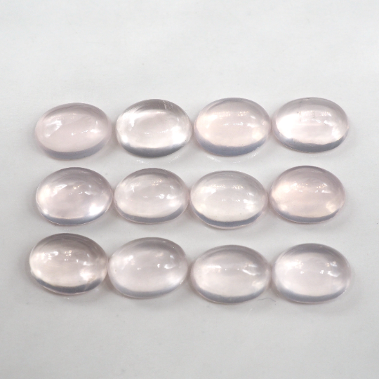 Rose Quartz Cabs Oval 8 x 6 mm Approximately 15.45 Carat