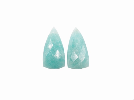 Amazonite Drilled Matching Pair 30 x 15mm