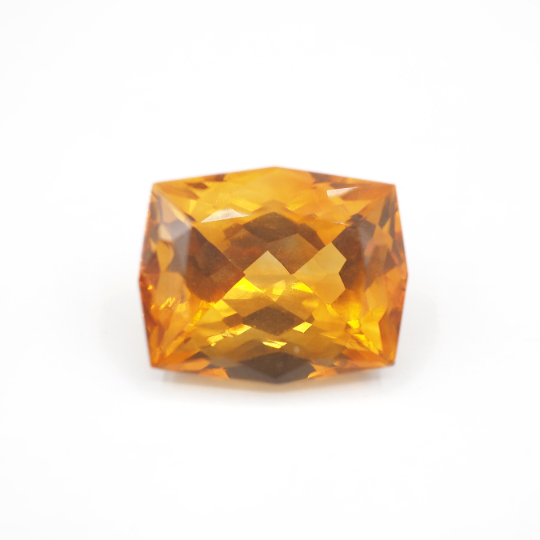Citrine Fancy Rectangle Shape 17.5 x 14.0 x 10.0 mm Single Piece Approximately 15.43 Carat