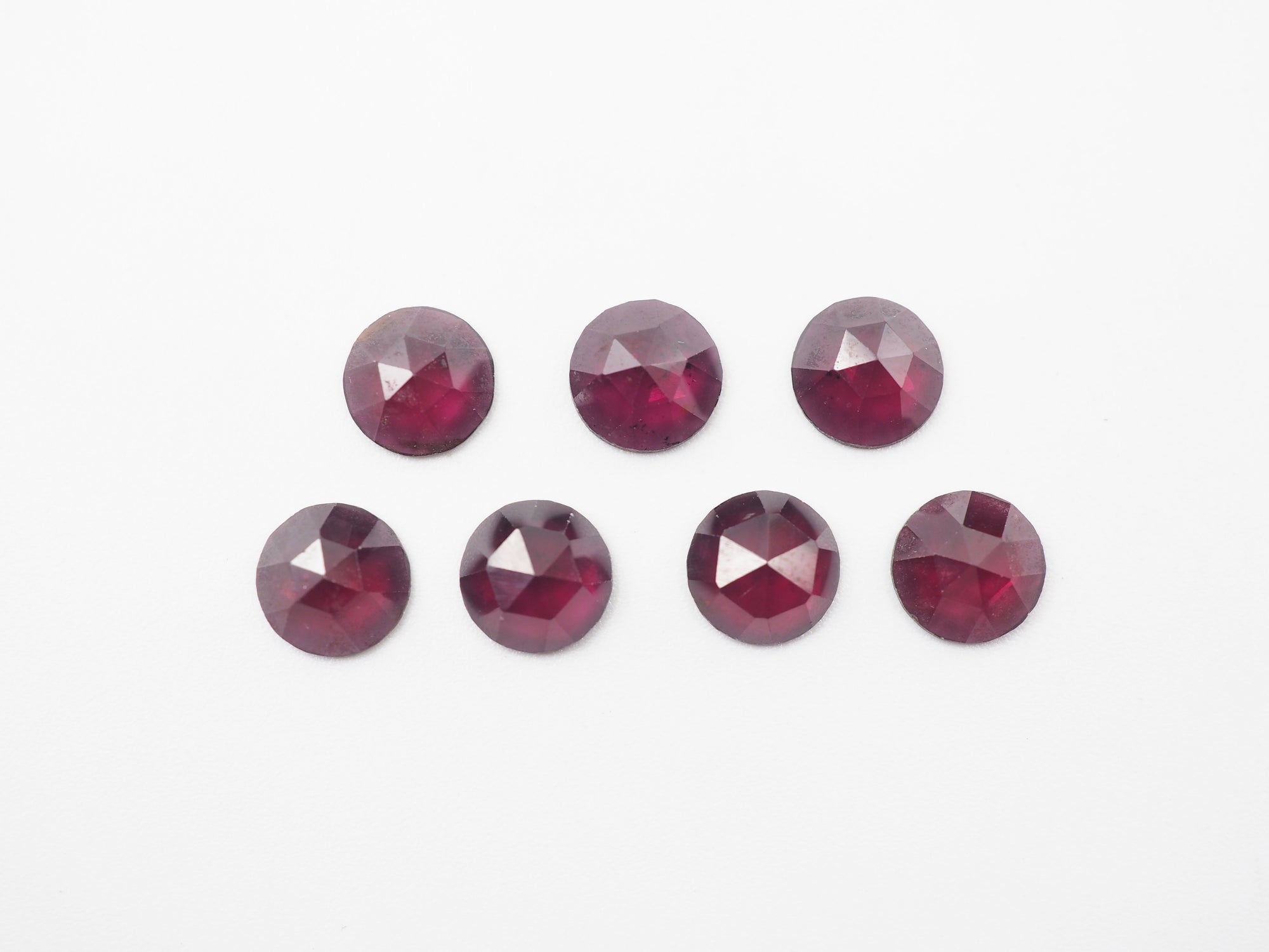 Rose cut Garnet 7mm Approximately 9.38 Carat