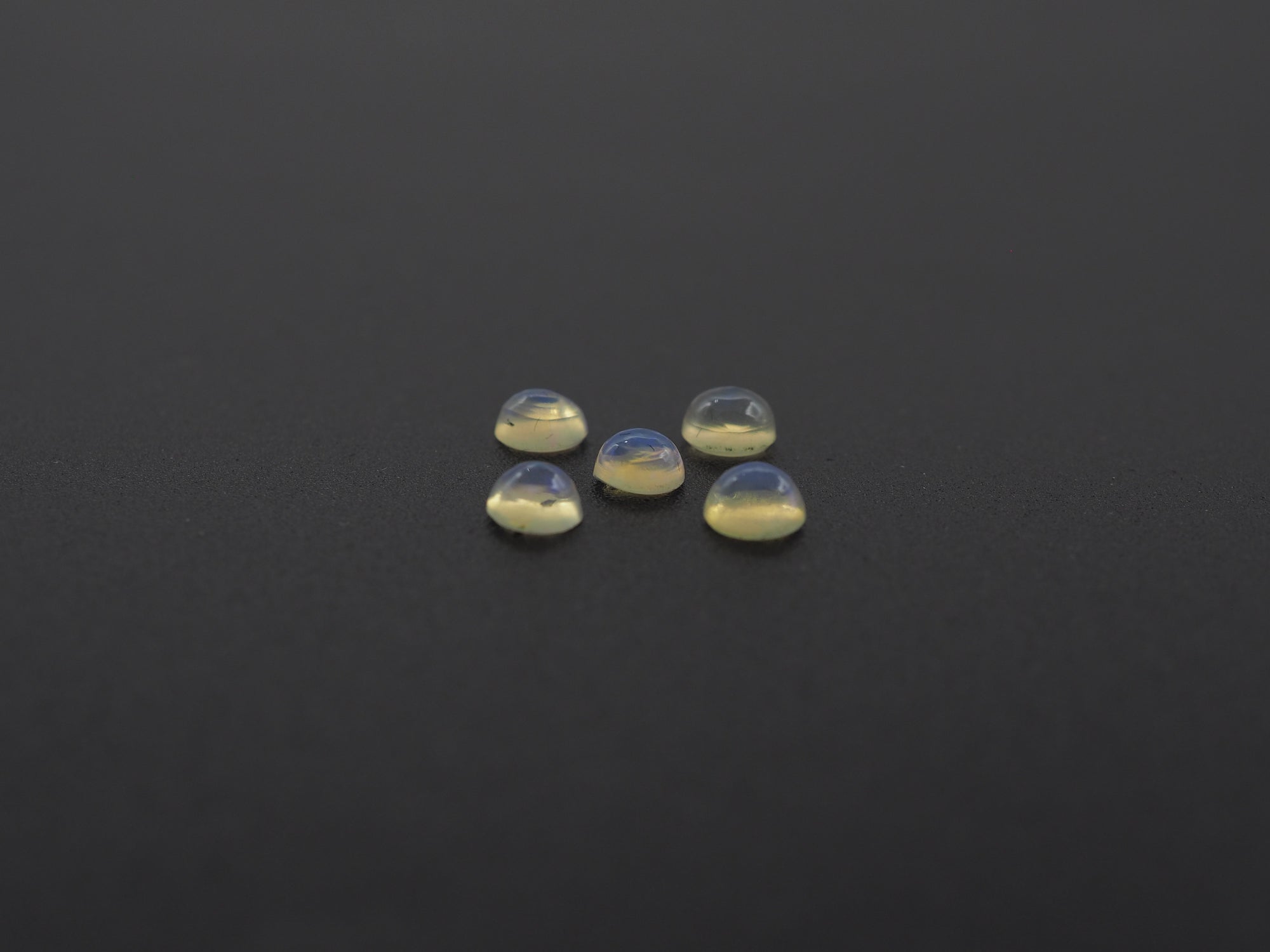 Ethiopian Round Opal Cabs 4.2 mm Approximately 0.86 Carat (GTG-OP-191)