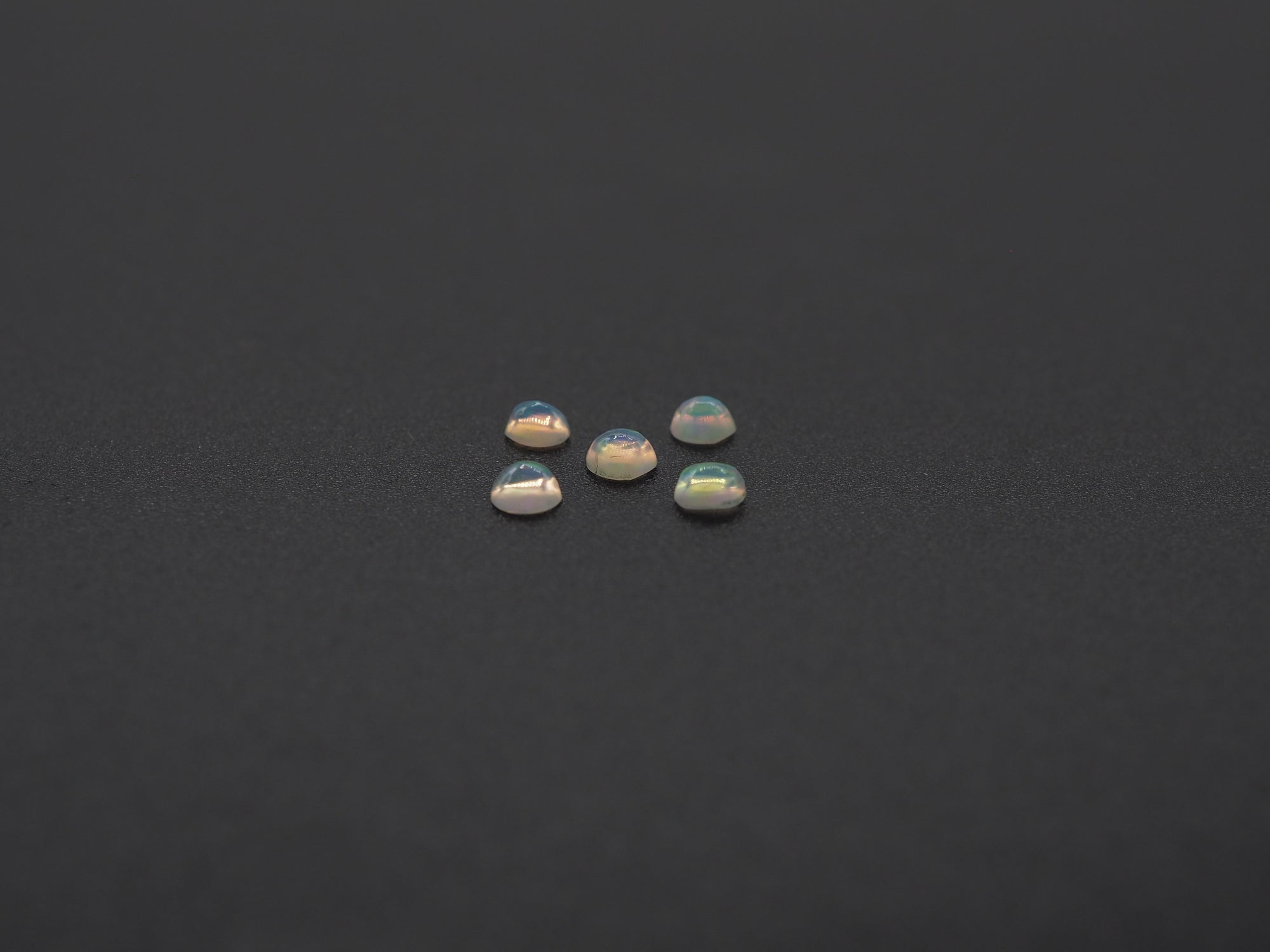 Ethiopian Round Opal Cabs 3 mm Approximately 0.53 Carat (GTG-OP-193)