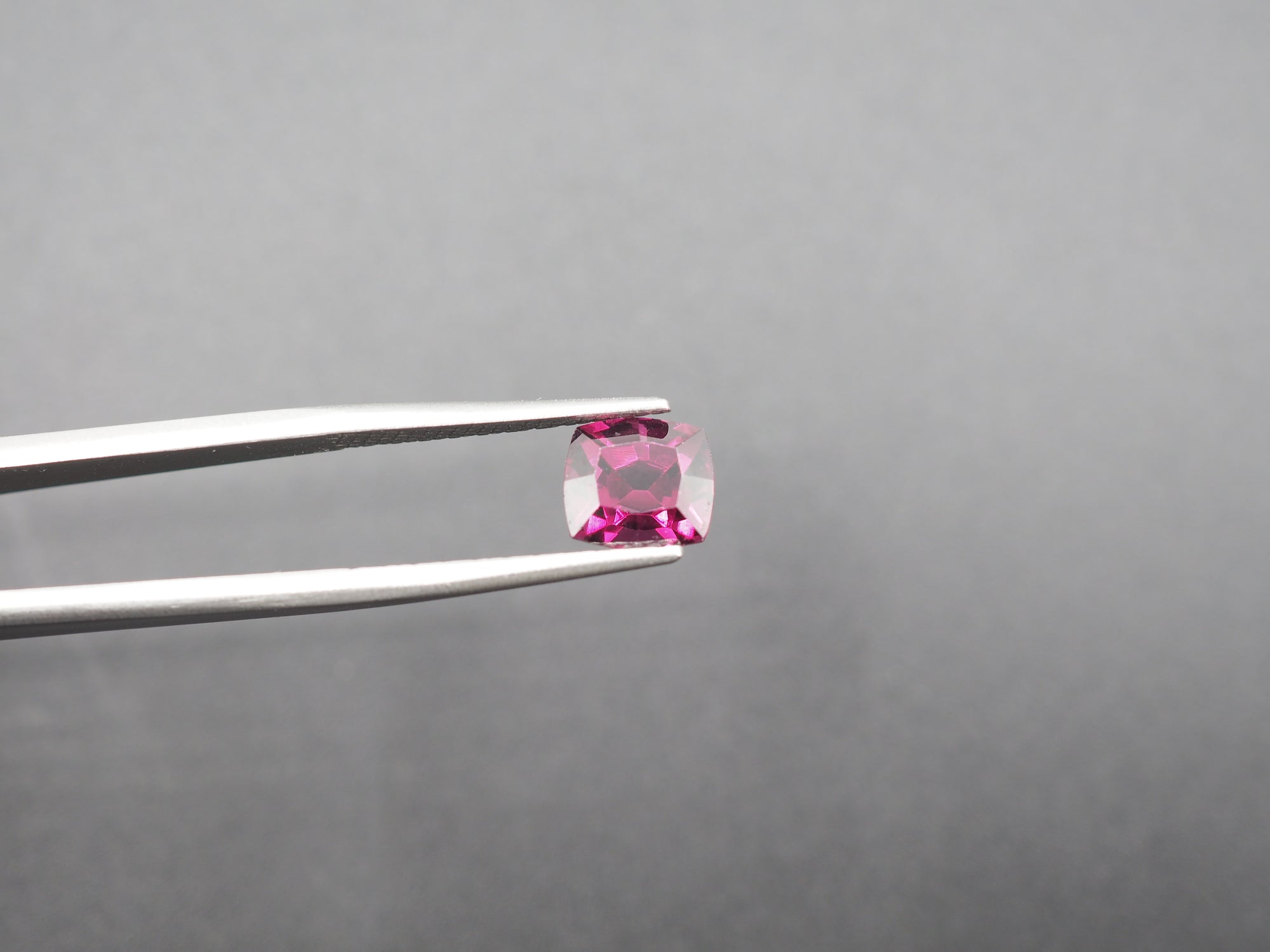 Purple Garnet Faceted 7.9x7.2 mm Approximately 2.56 Carat (GTG-PG-12)