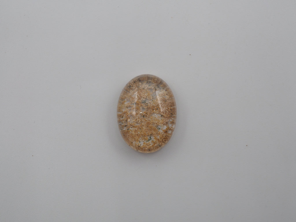 Garden Quartz Cabochon 21x16mm Approximately 19.90 Carat (GTG-GQ-1)
