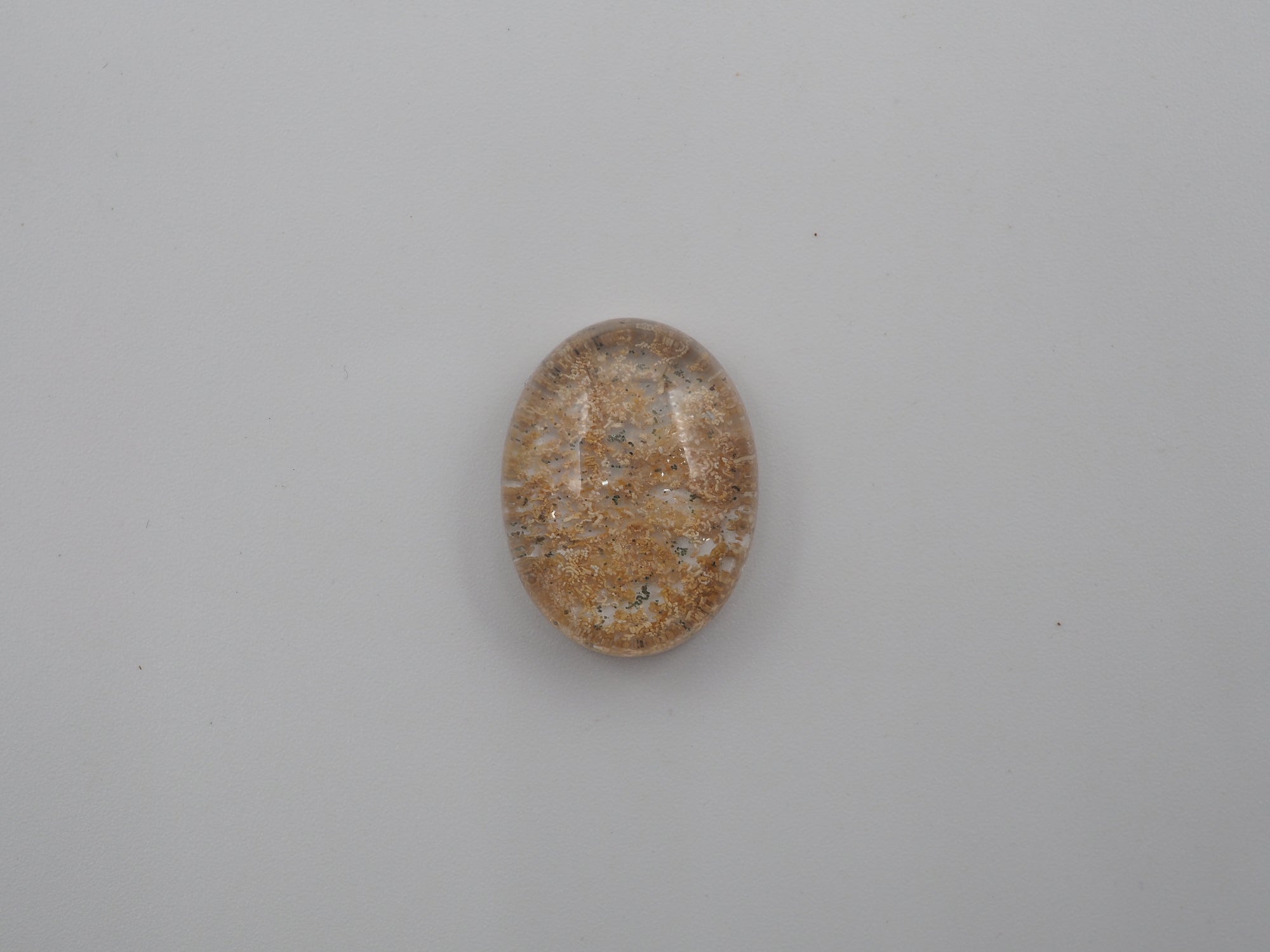 Garden Quartz Cabochon 21x16mm Approximately 19.90 Carat (GTG-GQ-1)