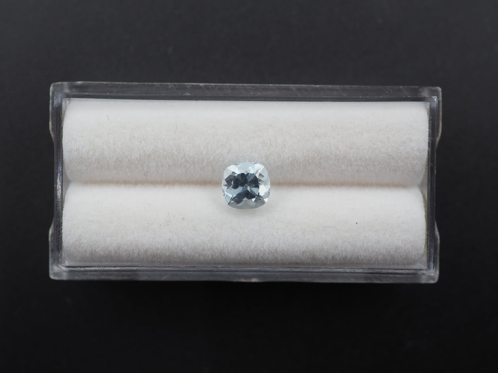 Aquamarine Faceted Gemstone 5.8x5.8 mm