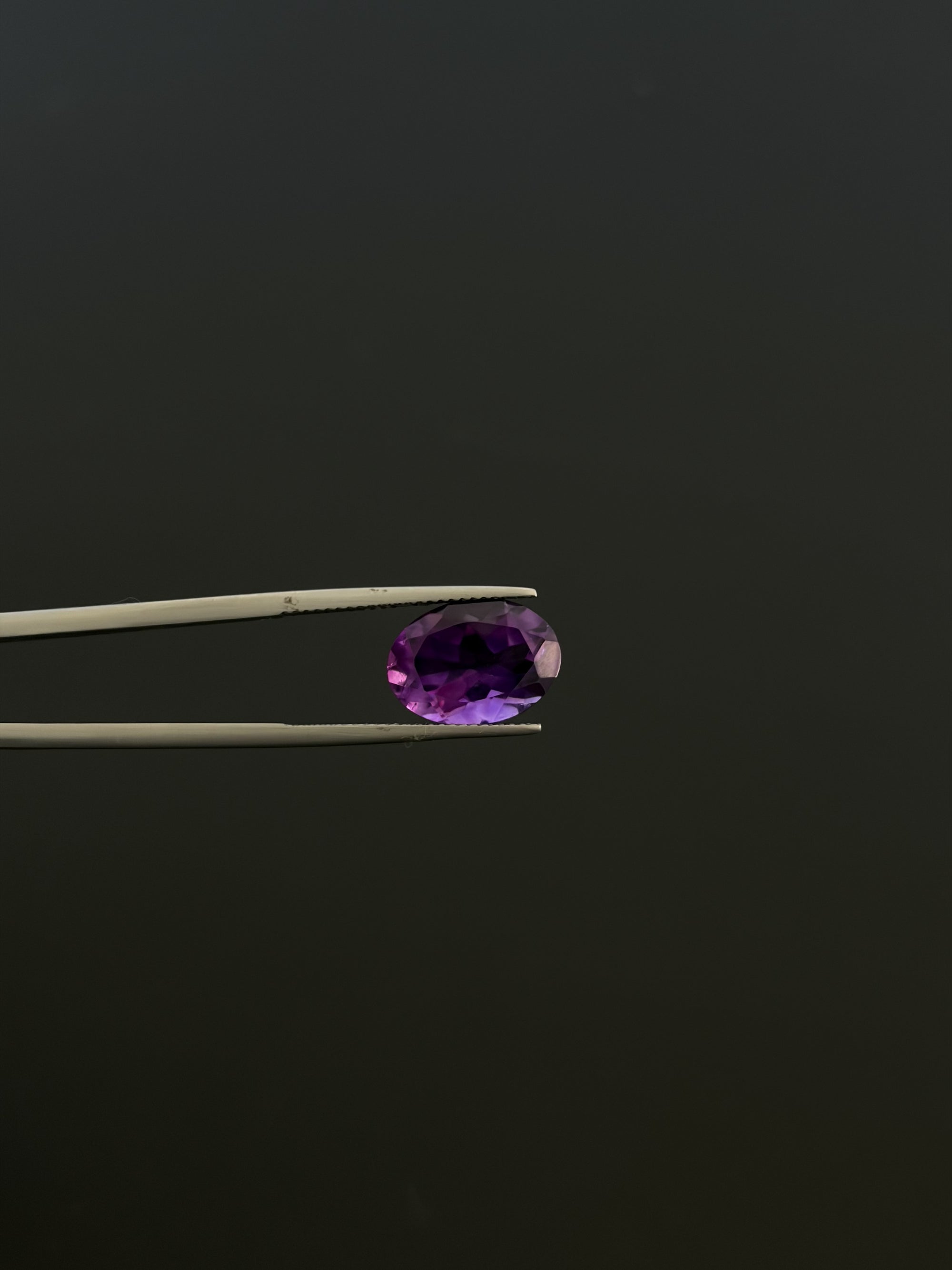 Amethyst Faceted 14x10.2 mm Single Piece
