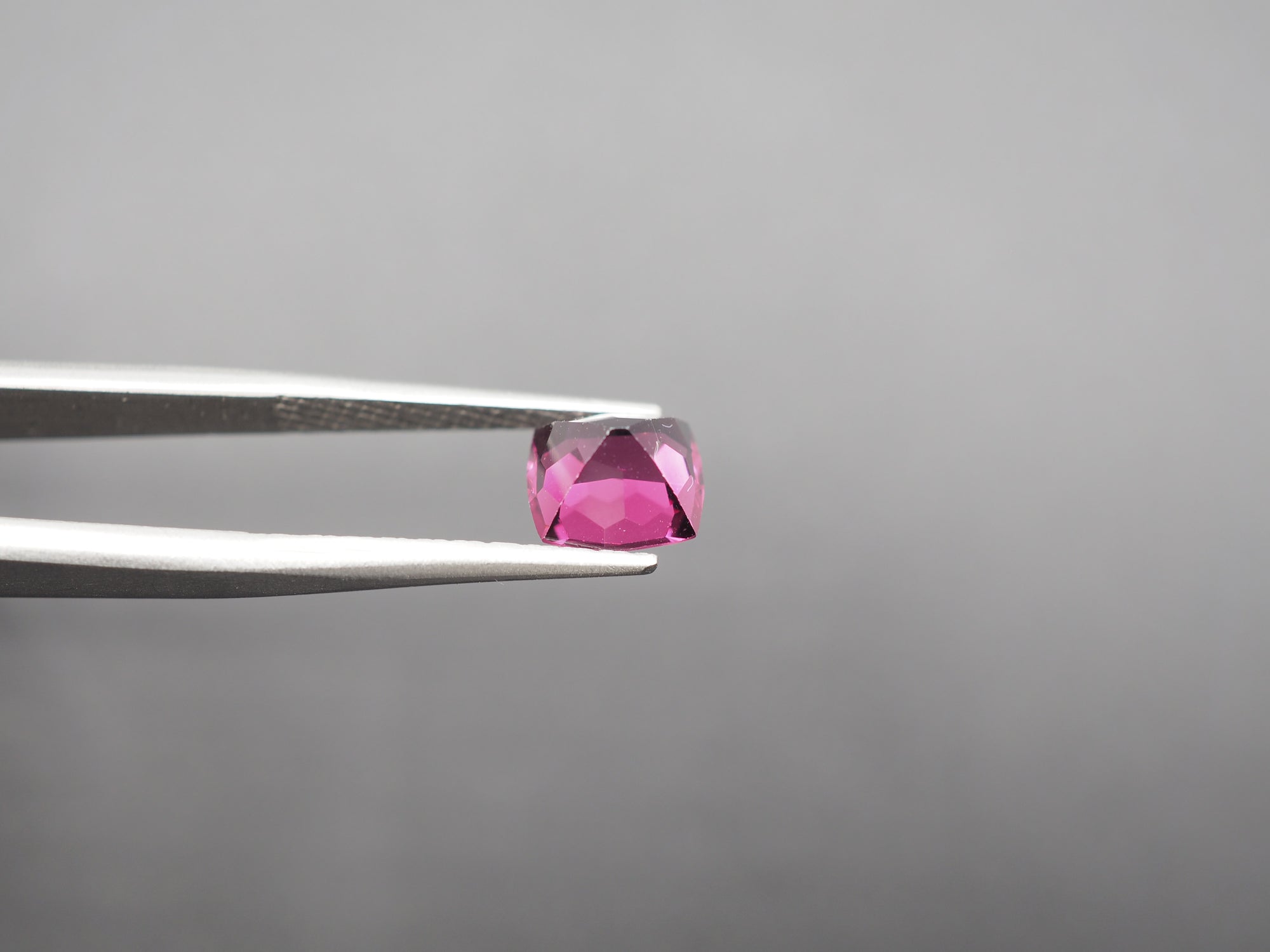 Purple Garnet Faceted 7.9x7.2 mm Approximately 2.56 Carat (GTG-PG-12)