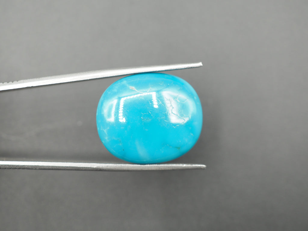 Arizona Turquoise Cabochon 22x19mm Approximately 19 Carat (GTG-AT-1)