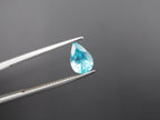 Natural Blue Apatite 8.8x5.9 mm Faceted Gemstone