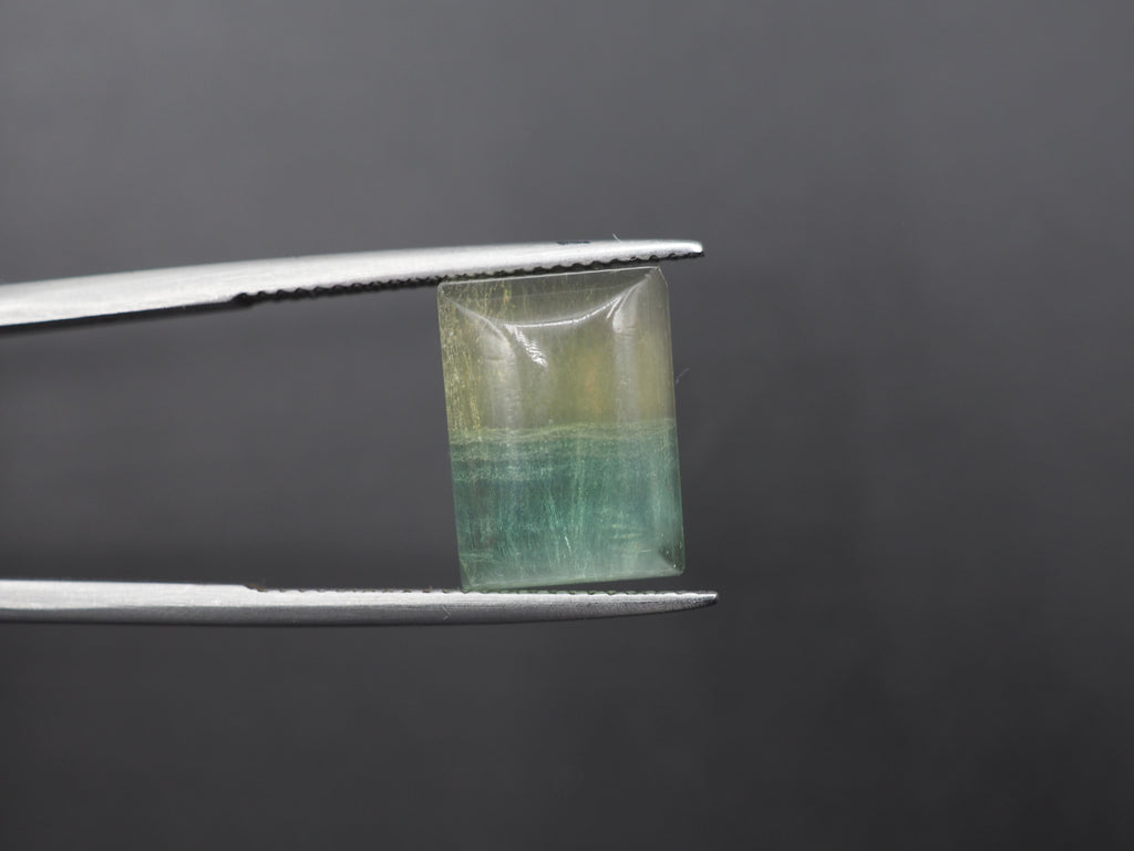 Fluorite Faceted Gemstone 14x10 mm