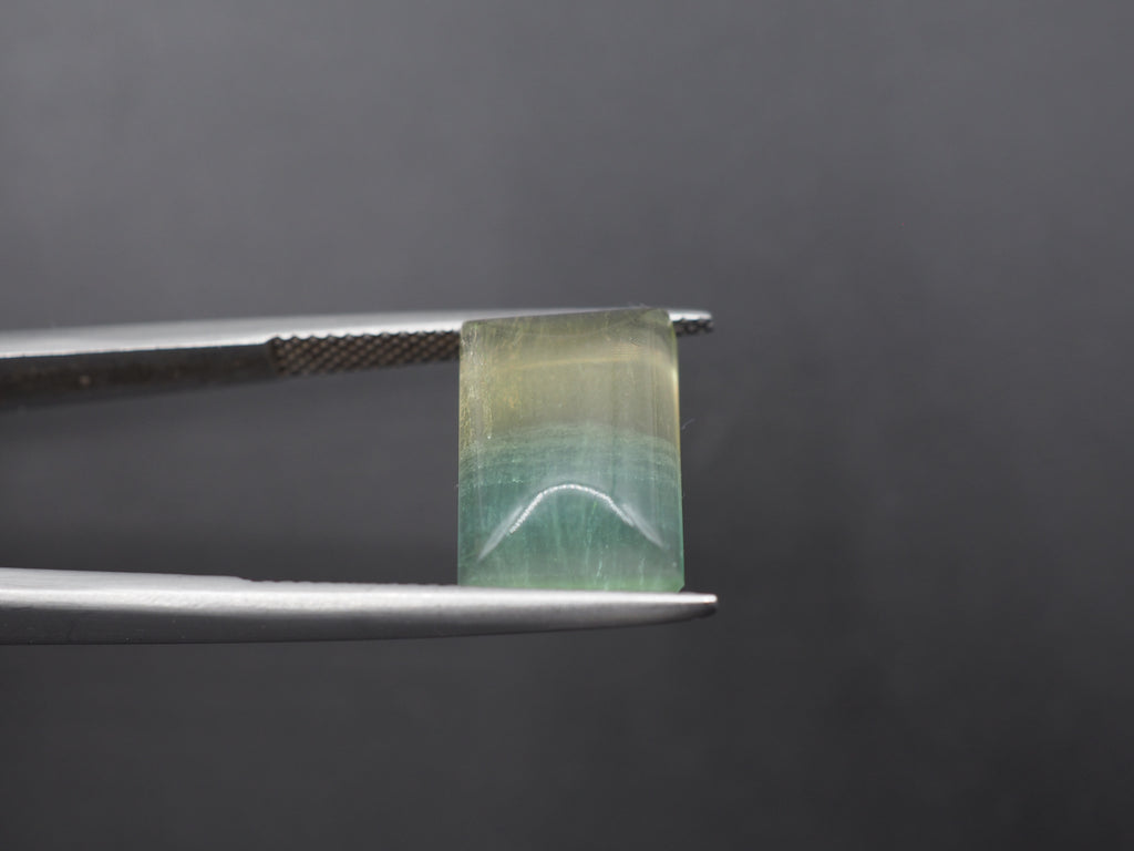 Fluorite Faceted Gemstone 14x10 mm
