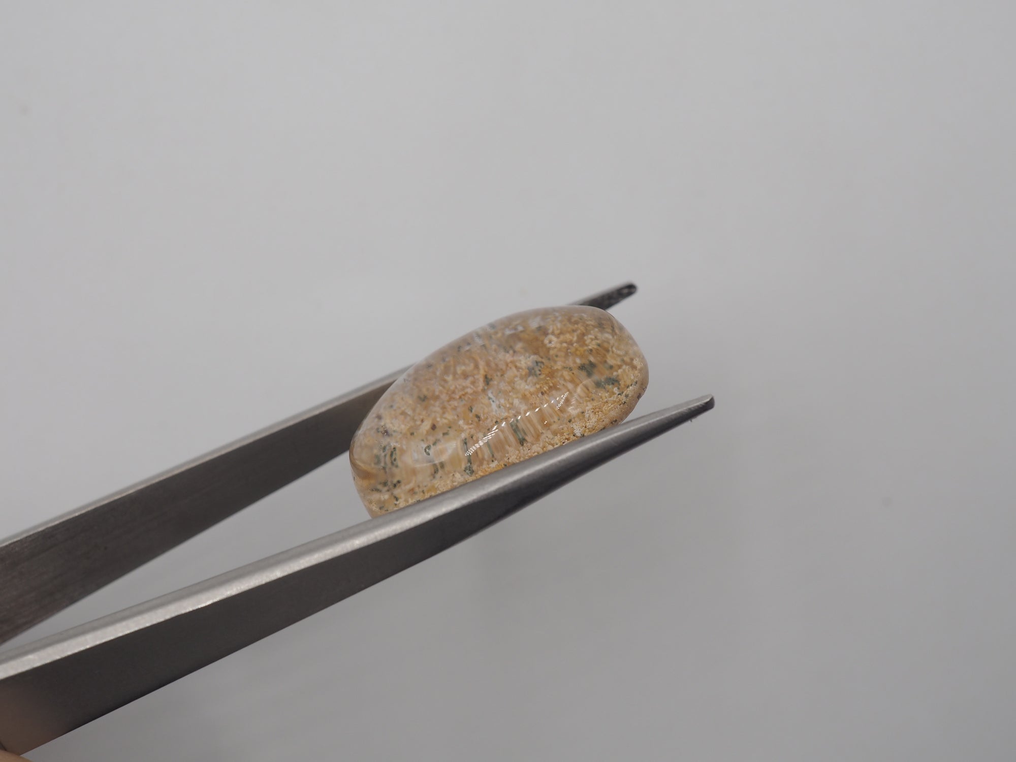 Garden Quartz Cabochon 21x16mm Approximately 19.90 Carat (GTG-GQ-1)