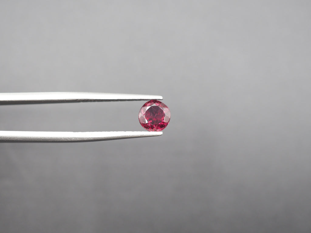 Purple Garnet Faceted 6.6  mm Approximately 1.21 Carat (GTG-PG-3)
