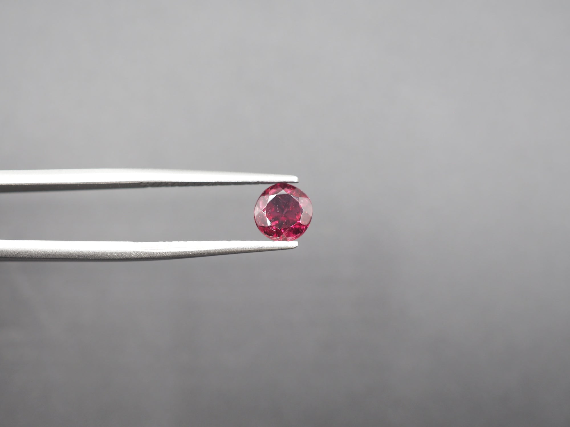 Purple Garnet Faceted 6.6  mm Approximately 1.21 Carat (GTG-PG-3)