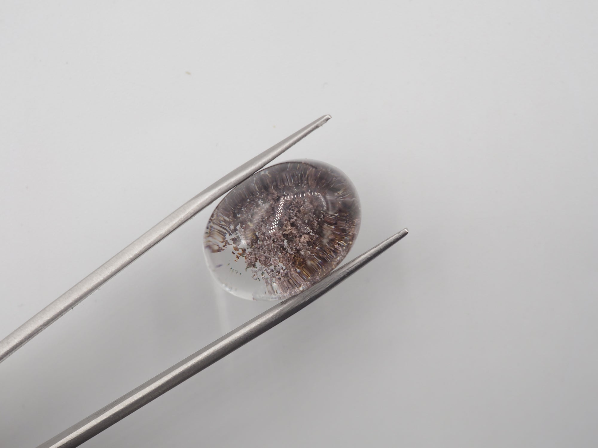 Garden Quartz Cabochon 20x15 mm Approximately 26.32 Carat (GTG-GQ-10)