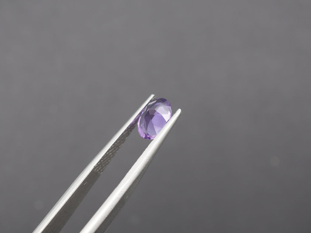 Amethyst Faceted 8x6 mm Matching Pair Approximately 2 Carat (GTG-AM-71)