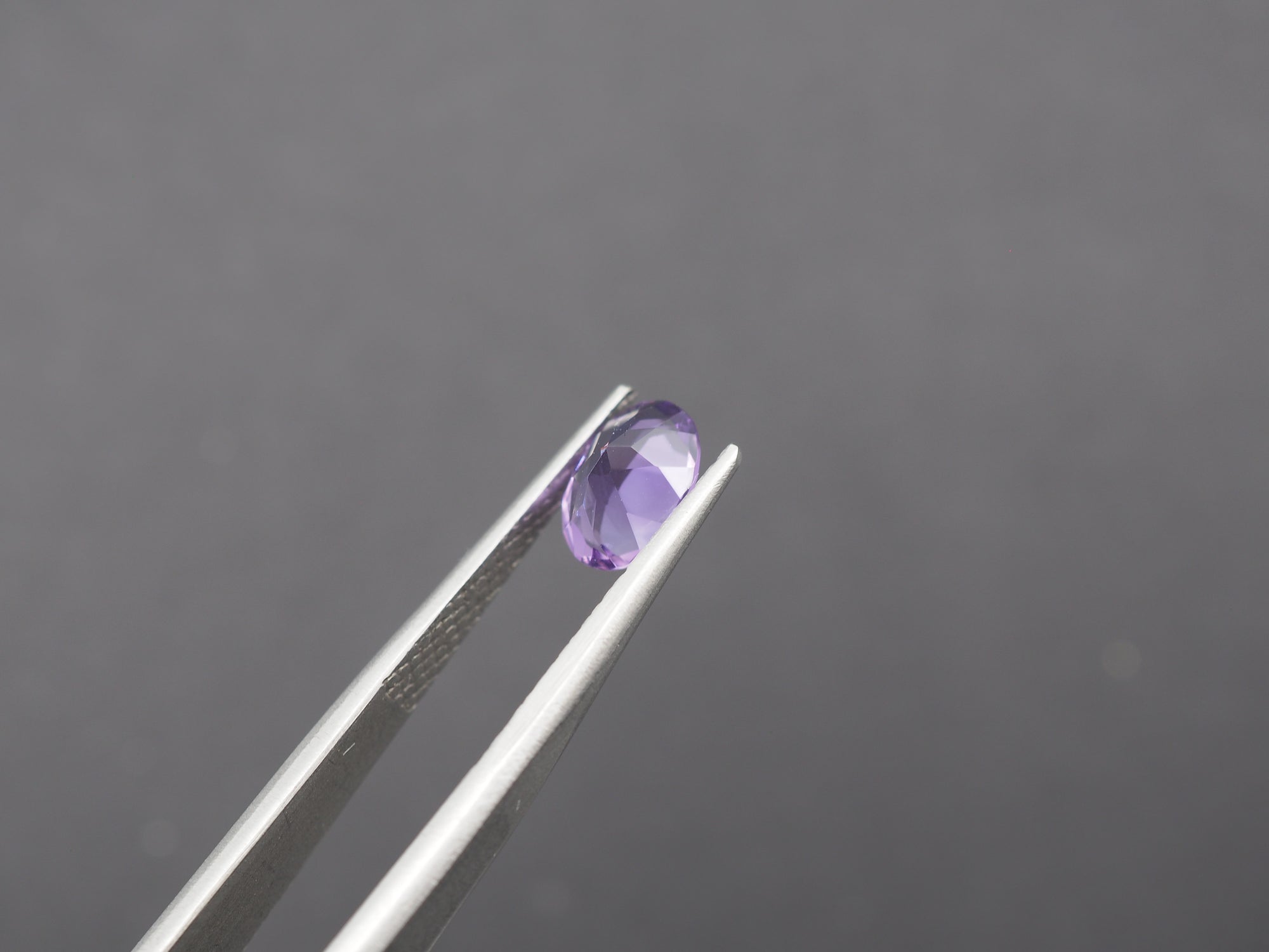 Amethyst Faceted 8x6 mm Matching Pair Approximately 2 Carat (GTG-AM-71)