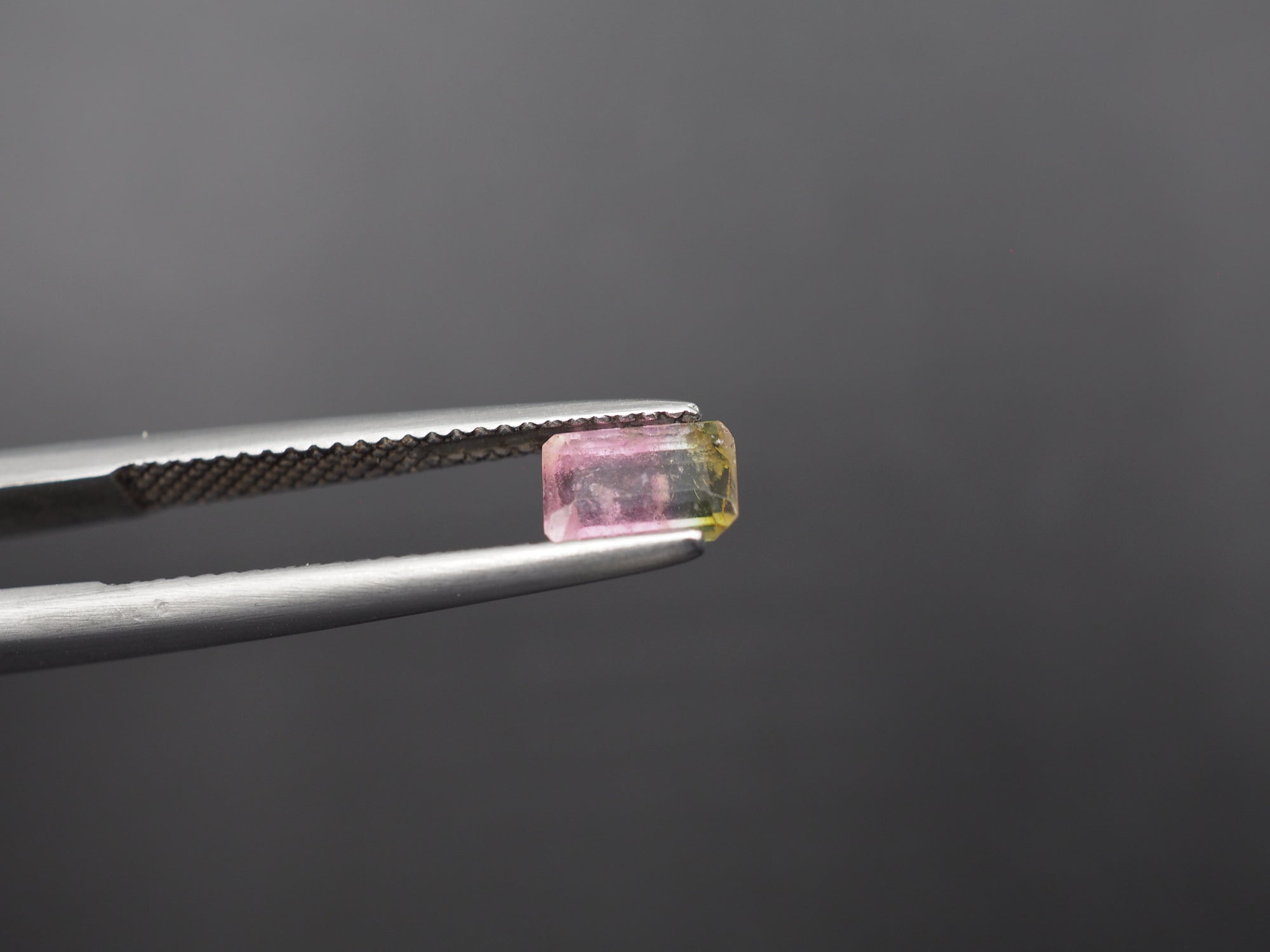 Watermelon Tourmaline Faceted Gemstone 6.8x4.6 mm