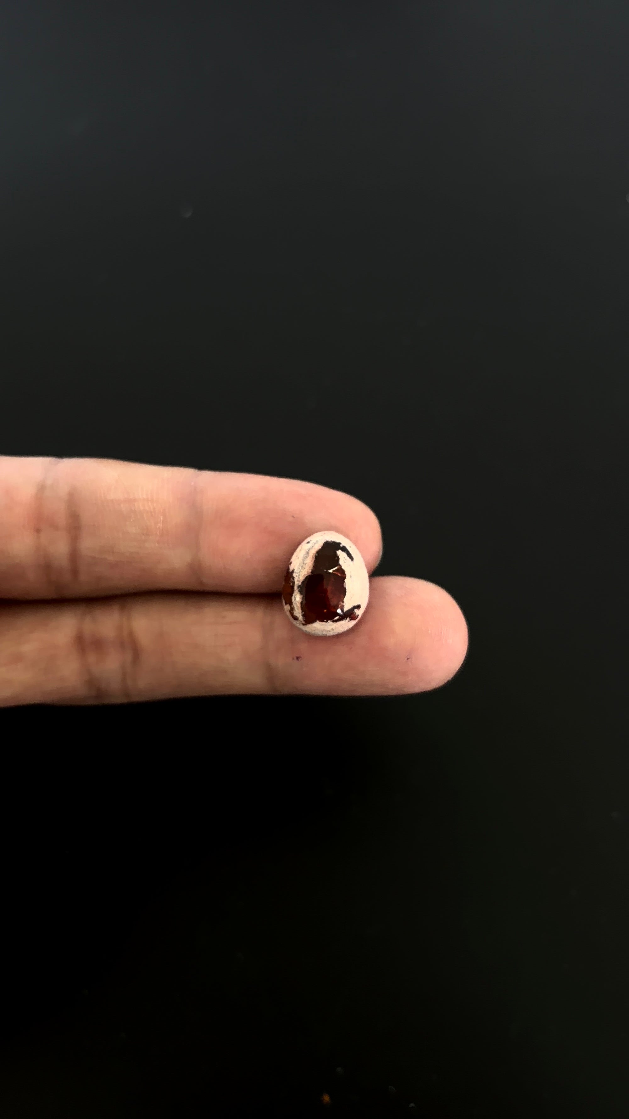 Mexican Fire Opal Cabochon 14.5x12 mm Approximately 4.79 Carat