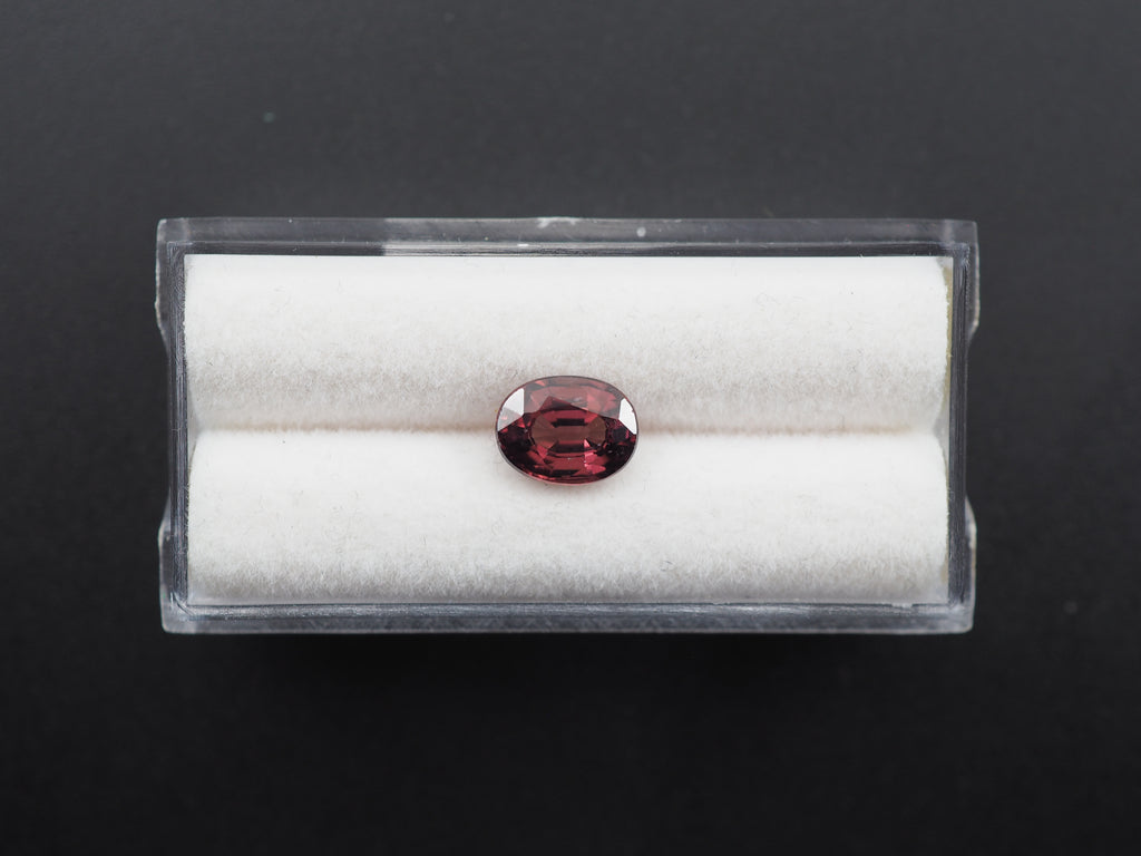Red Zircon Faceted Gemstone 8.1x6.2 mm Approximately 2.02 Carat (GTG-Z-2)