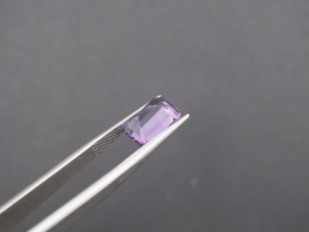 Amethyst Faceted  10x8 mm Single Piece Approximately 3 Carat (GTG-AM-63)