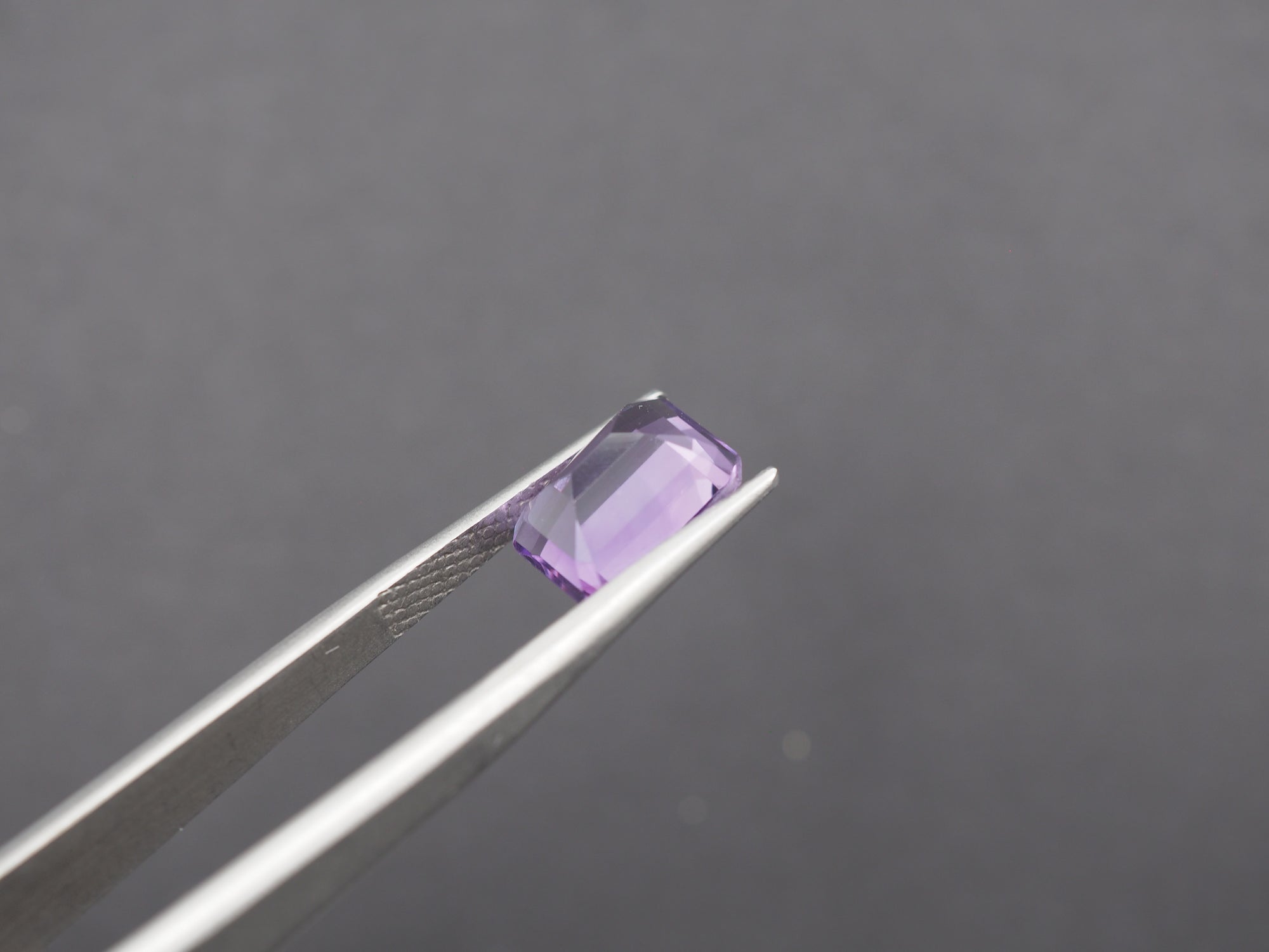 Amethyst Faceted  10x8 mm Single Piece Approximately 3 Carat (GTG-AM-63)