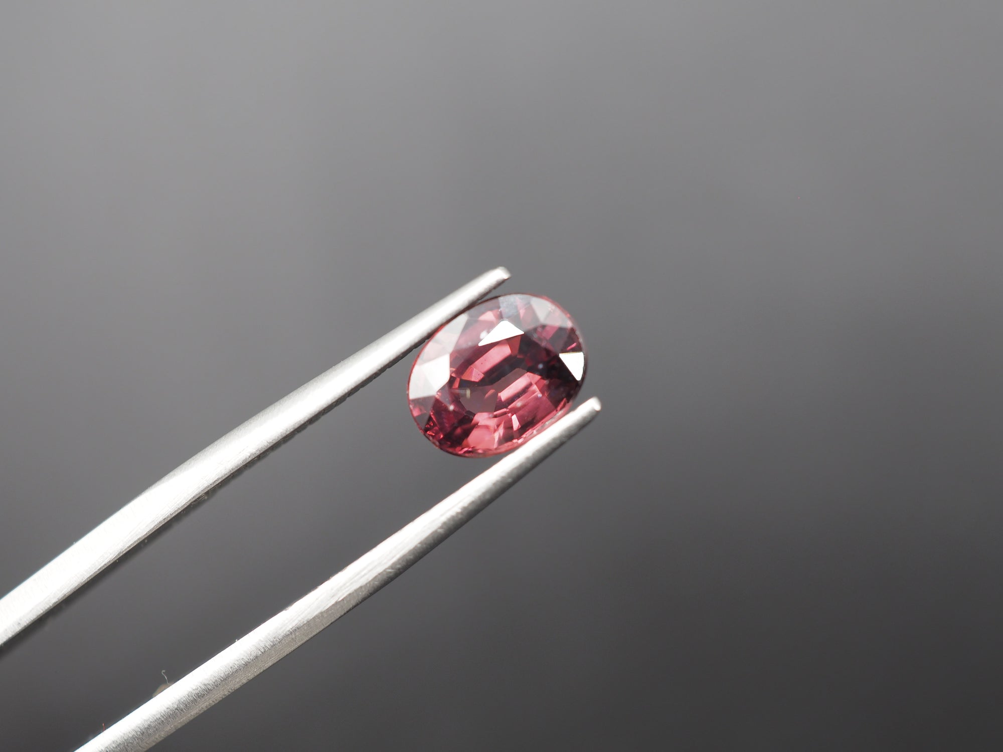Red Zircon Faceted Gemstone 8.1x6.2 mm Approximately 2.02 Carat (GTG-Z-2)
