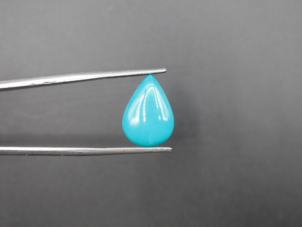Arizona Turquoise Cabochon 15x10 mm Approximately 4.86 Carat (GTG-AT-11)