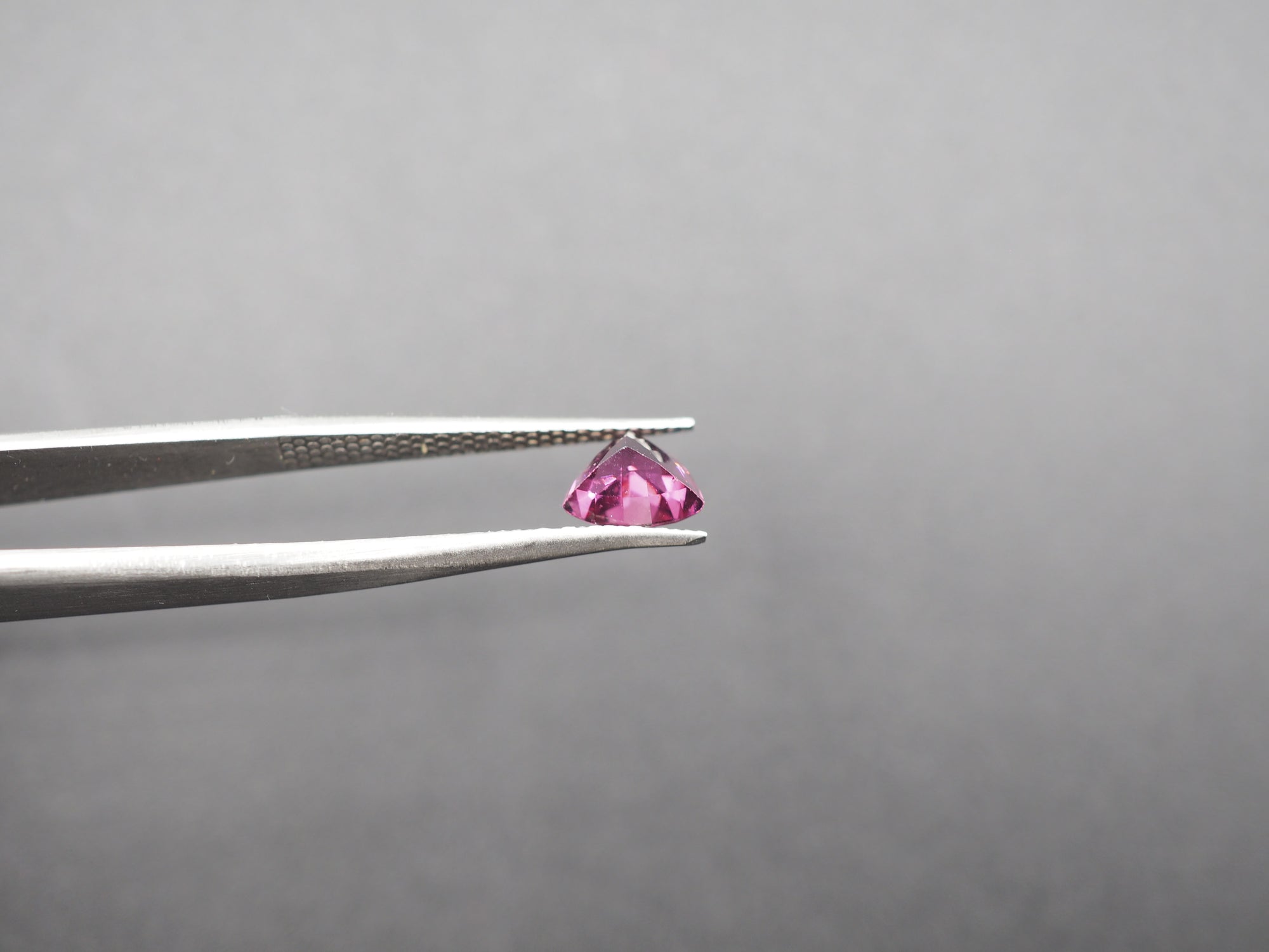 Purple Garnet Faceted 7.4x6.1 mm Approximately 1.29 Carat (GTG-PG-25)