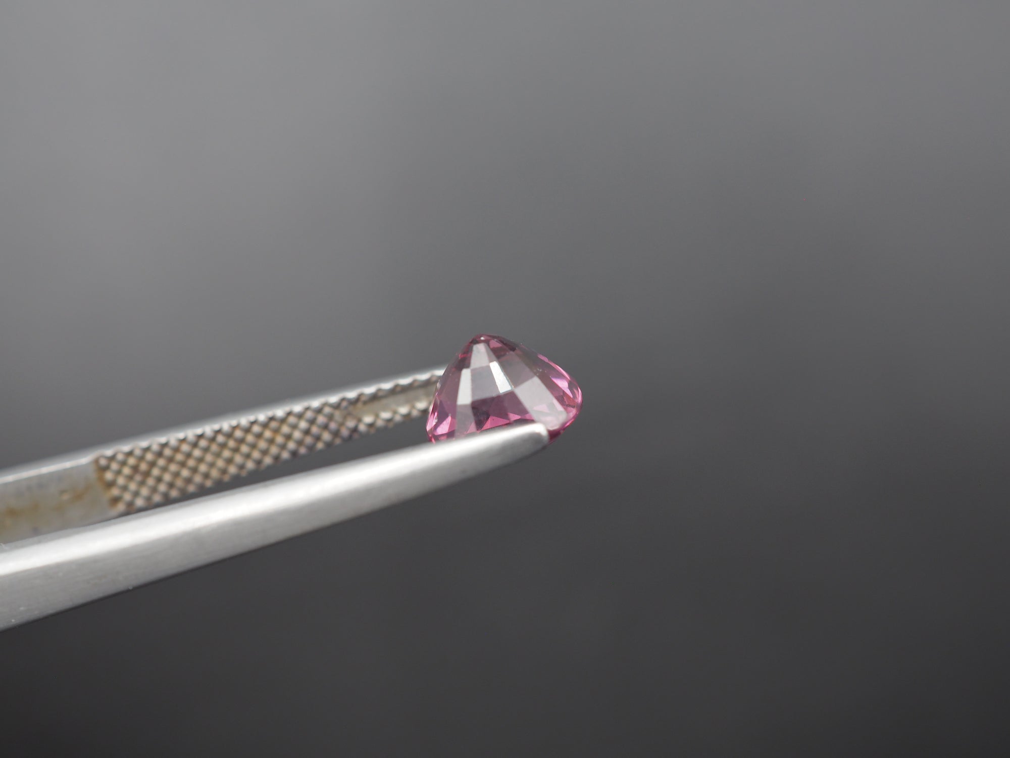 Garnet cushion Shape Faceted 7x6.5 mm