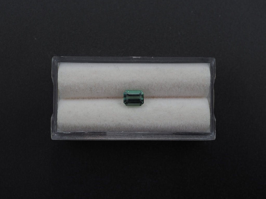 Tourmaline Faceted Rectangle Shape 6.0 x 4.7 x 4.0mm Approximately 1.00 Carat