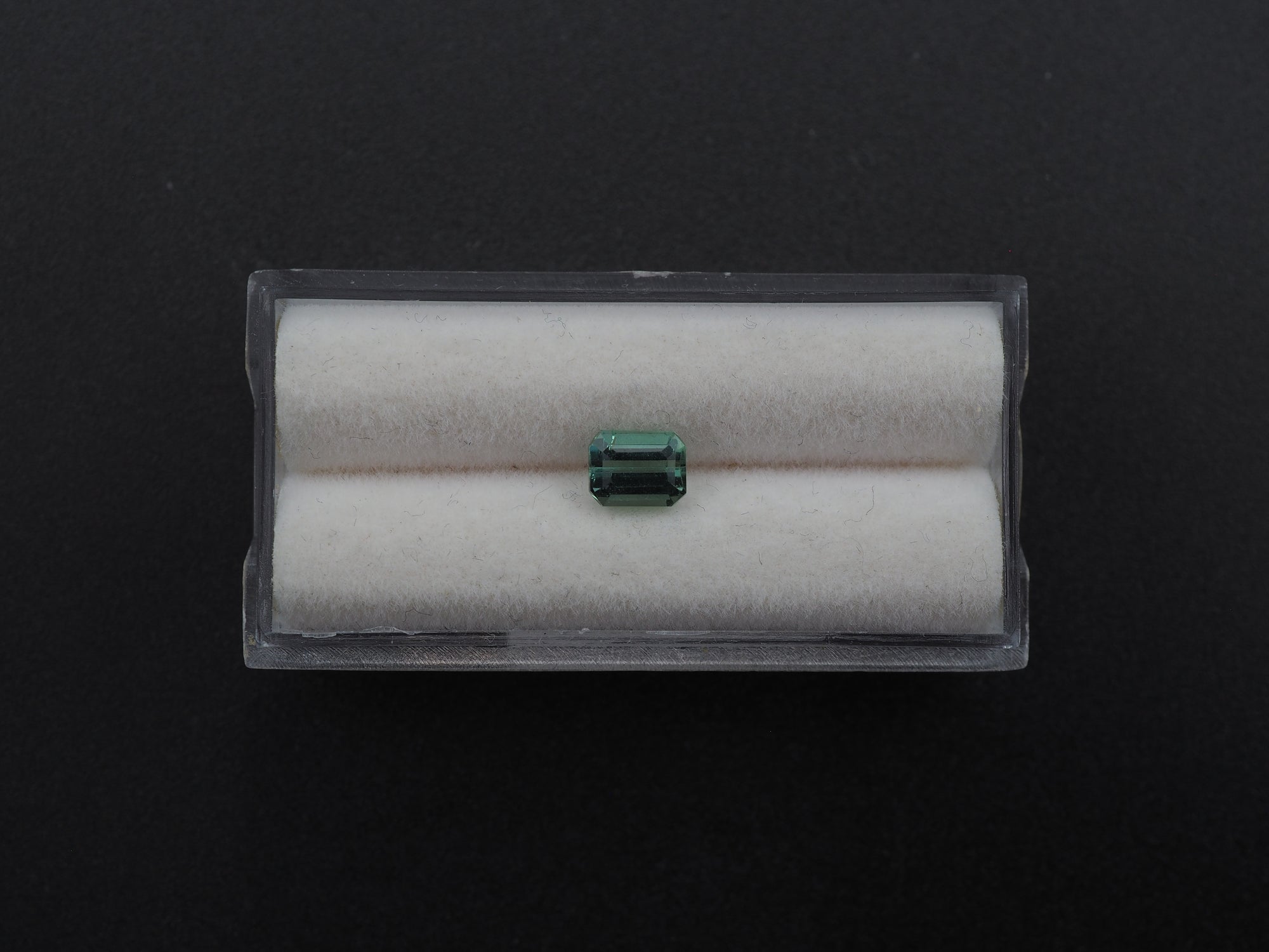 Tourmaline Faceted Rectangle Shape 6.0 x 4.7 x 4.0mm Approximately 1.00 Carat