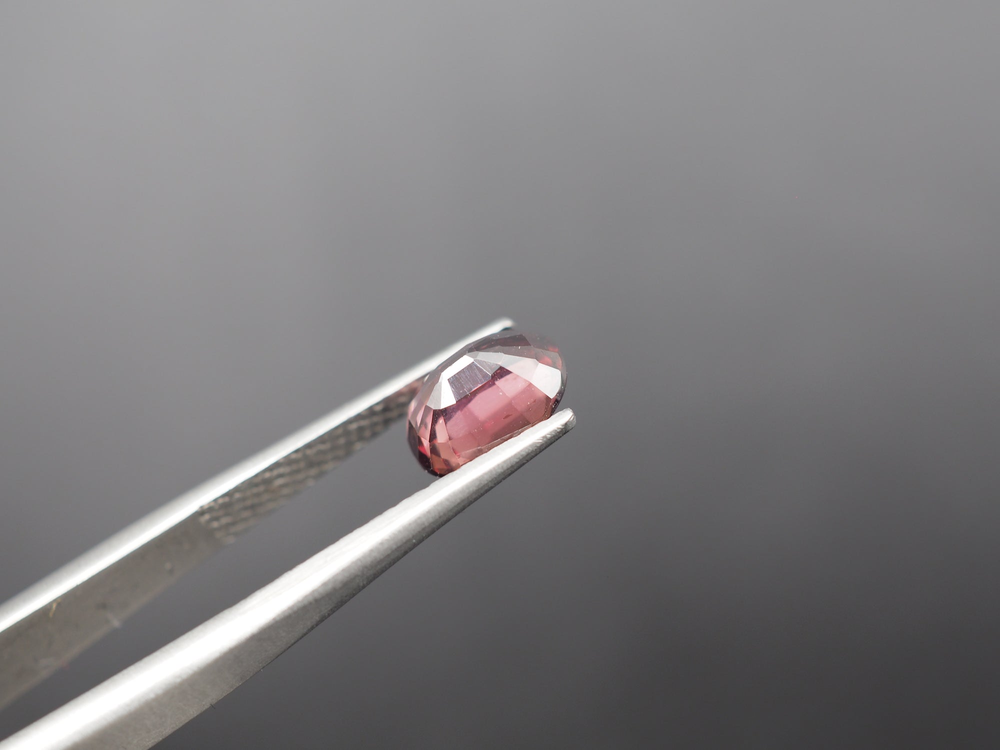 Red Zircon Faceted Gemstone 8.1x6.2 mm Approximately 2.02 Carat (GTG-Z-2)
