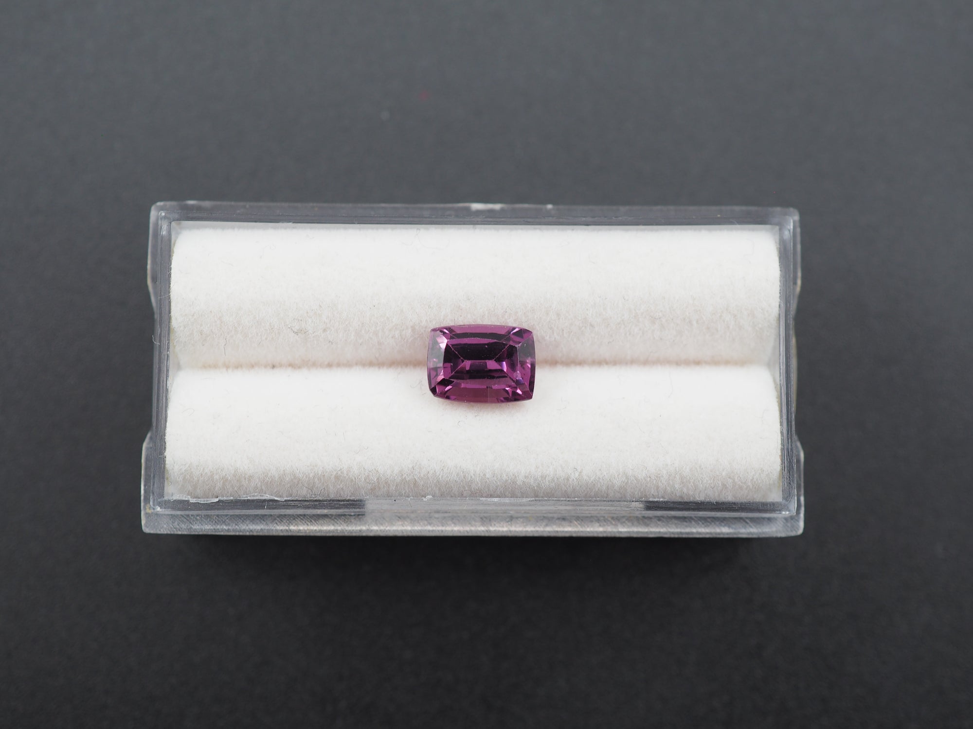 Purple Garnet Faceted 8.1x5.9 mm Approximately 2.10 Carat (GTG-PG-24)