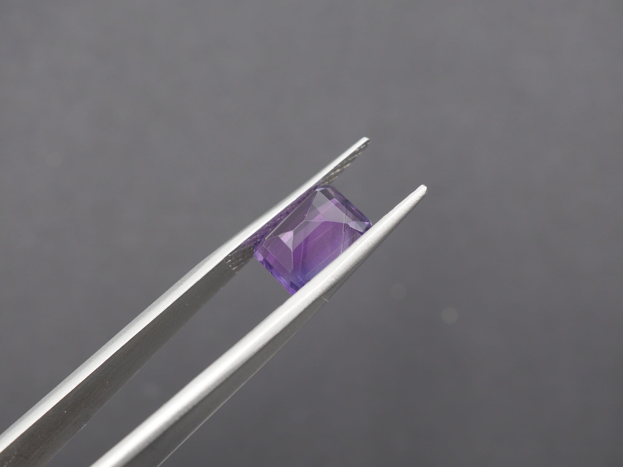 Amethyst Faceted  10x8 mm Single Piece Approximately 3 Carat (GTG-AM-62)