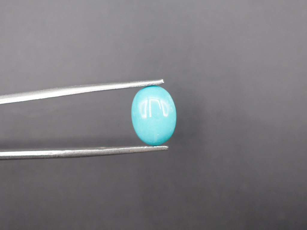 Arizona Turquoise Cabochon 12x9 mm Approximately 3.10 Carat (GTG-AT-12)