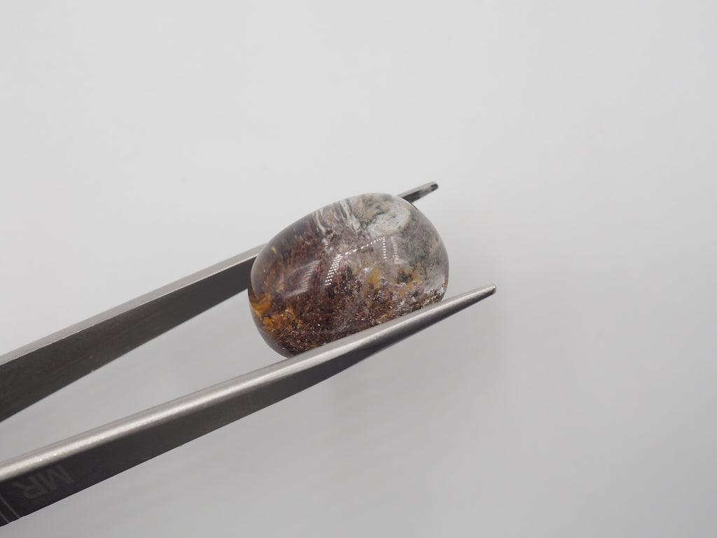 Garden Quartz Cabochon 19.5x14.5 mm Approximately 23.85 Carat (GTG-GQ-12)