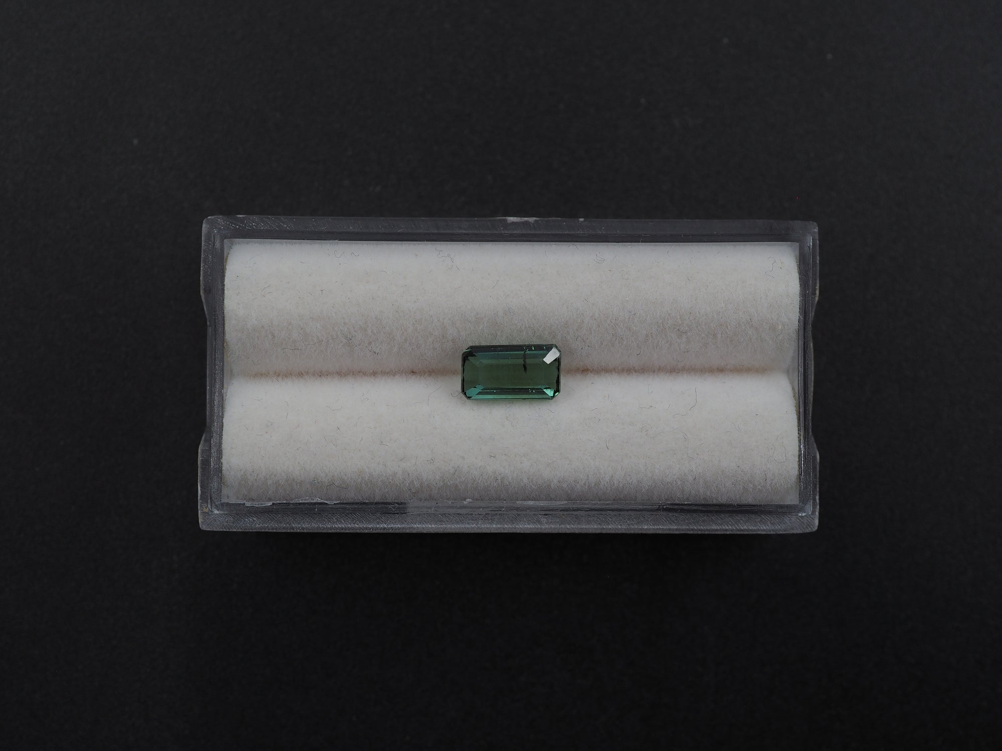 Tourmaline Faceted Rectangle Shape 7.9 x 4.5 x 3.2 mm Approximately 1.13 Carat