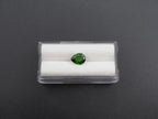Chrome Diopside Faceted Pear Shape 9.0x 7.0x 4.0 mm Single Piece Approximately  1.66 Carat