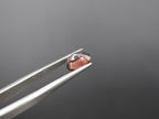Red Zircon Faceted Gemstone 7.9x6.1 mm Approximately 2.06 Carat (GTG-Z-3)