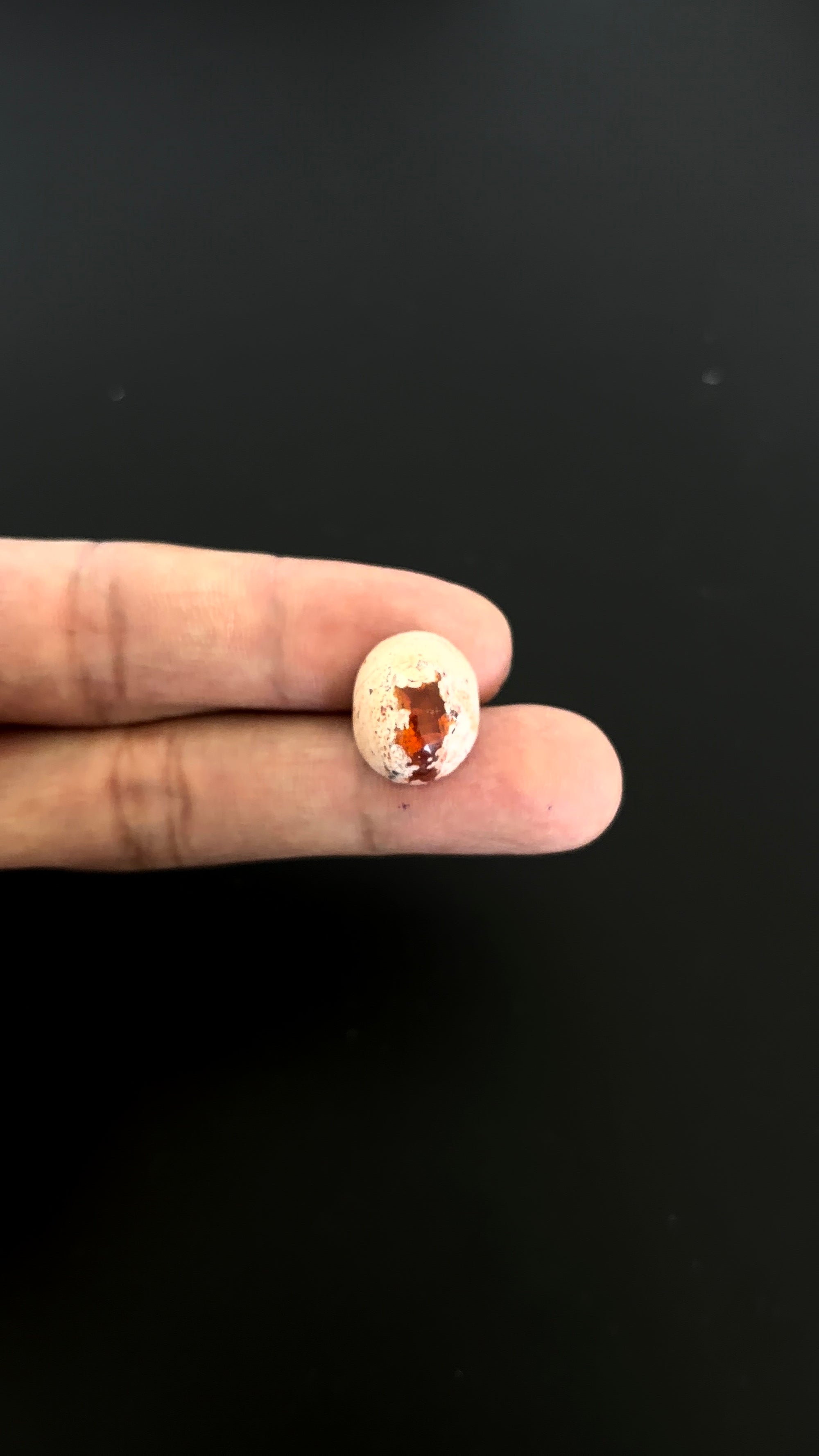 Mexican Fire Opal Cabochon 17x14 mm Approximately 9.01 Carat