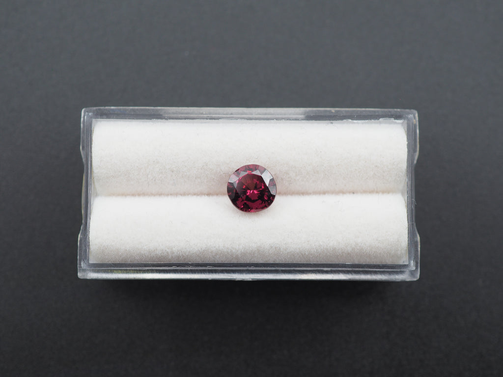 Purple Garnet Faceted 7.1 mm Approximately 1.71 Carat (GTG-PG-23)