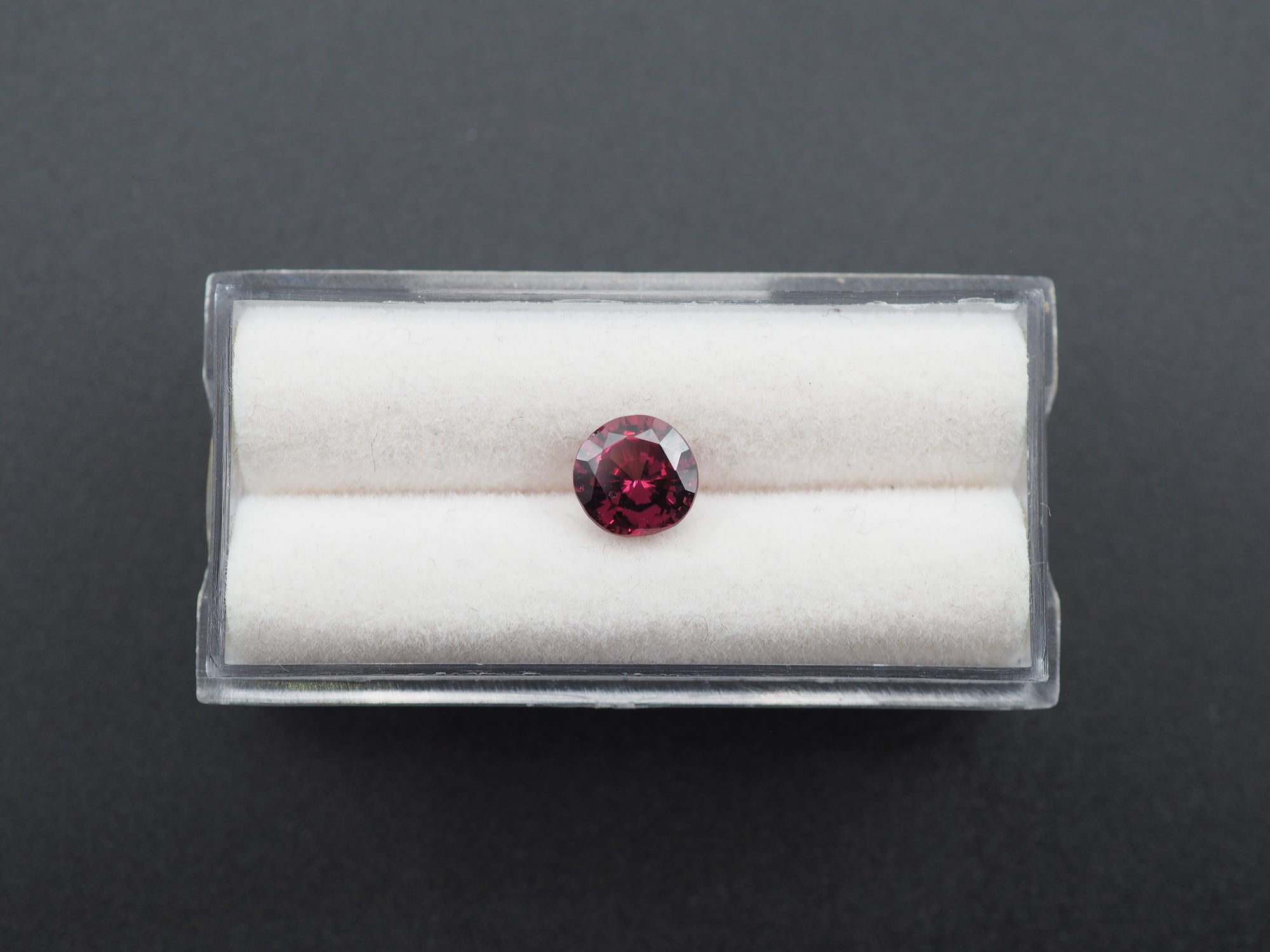 Purple Garnet Faceted 7.1 mm Approximately 1.71 Carat (GTG-PG-23)