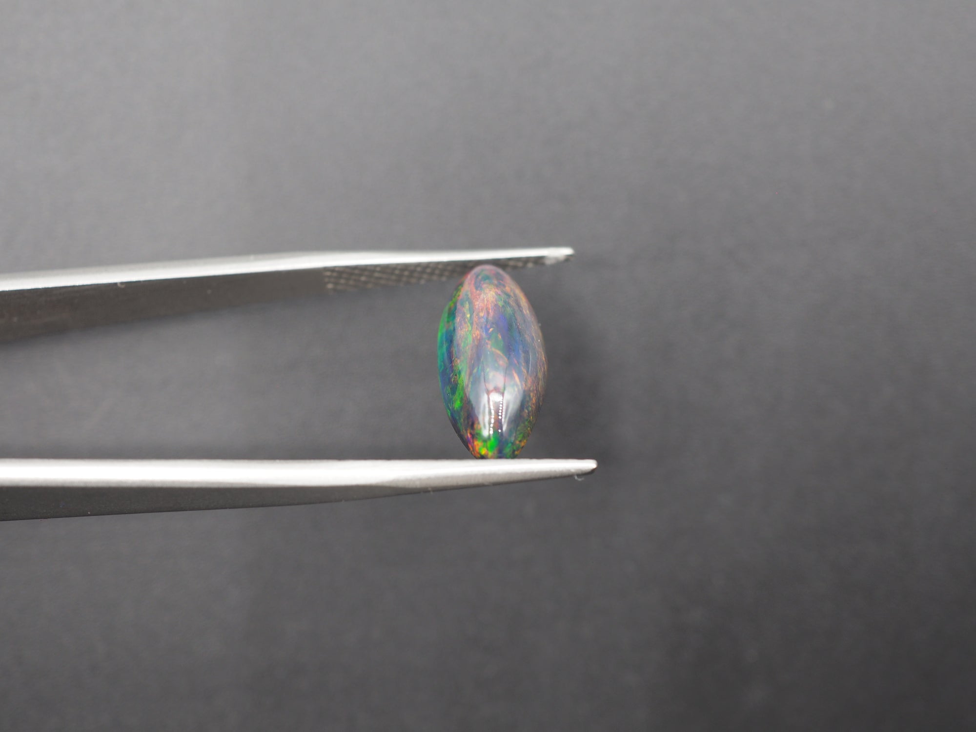 Ethiopian Black Opal Cabochon 17x2.79 mm Approximately 2.79 Carat (GTG-BOP-35)
