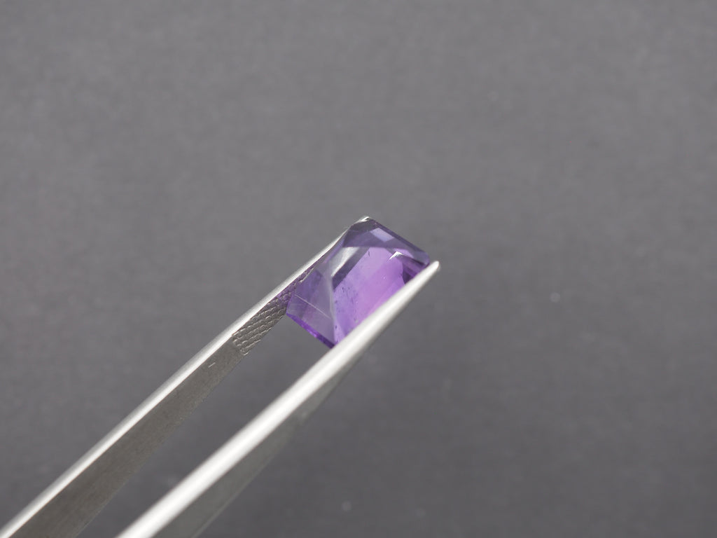 Amethyst Faceted 12x10 mm Single Piece Approximately 5.20 Carat (GTG-AM-75)